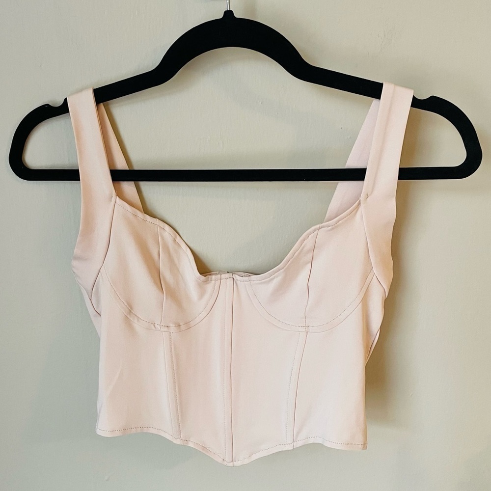 MICAS Khaki Corset Top
